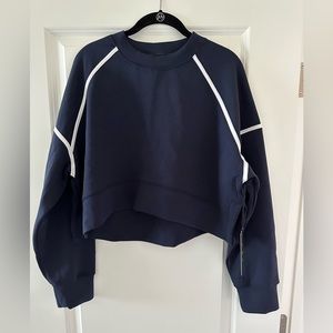 NWT Abercrombie YPB cropped pullover